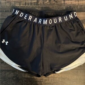 Under Armour Women's Black Athletic Shorts